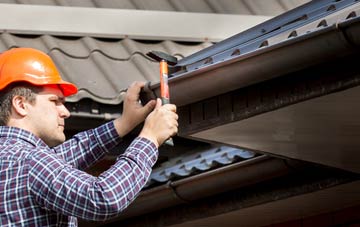 gutter repair Hareby, Lincolnshire
